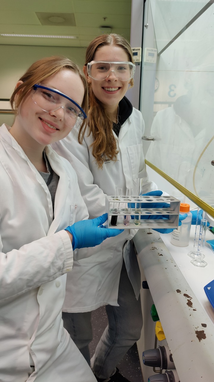 Chemie op het lab