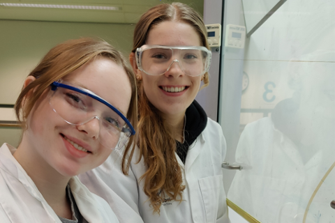 Chemie op het lab